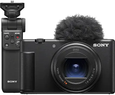 Sony Cámara vlogging ZV-1 II + Agarre para grabación co Sony Cámara vlogging ZV-1 II + Agarre para grabación co