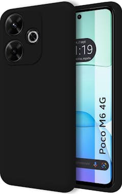 Tumundosmartphone Funda Silicona Xiaomi Poco M6 4G Negra Tumundosmartphone Funda Silicona Xiaomi Poco M6 4G Negra