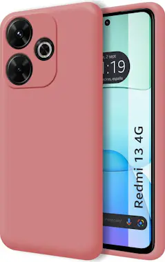 Tumundosmartphone Funda Silicona Xiaomi Redmi 13 4G Rosa Tumundosmartphone Funda Silicona Xiaomi Redmi 13 4G Rosa