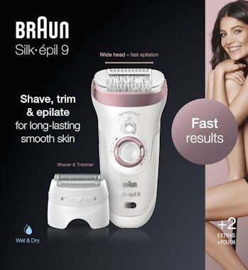 Braun Braun Silk-épil 9 80715557 depiladora 40 pinzas Bl Braun Braun Silk-épil 9 80715557 depiladora 40 pinzas Bl