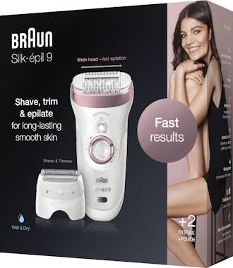 Braun Braun Silk-épil 9 80715557 depiladora 40 pinzas Bl Braun Braun Silk-épil 9 80715557 depiladora 40 pinzas Bl