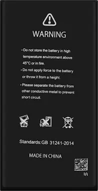 Clappio Batería para iPhone 15 Sin BMS 3349mAh Negro Clappio Batería para iPhone 15 Sin BMS 3349mAh Negro