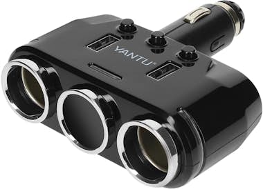Avizar Cargador coche Diseño plegable 100W 2x encendedor Avizar Cargador coche Diseño plegable 100W 2x encendedor
