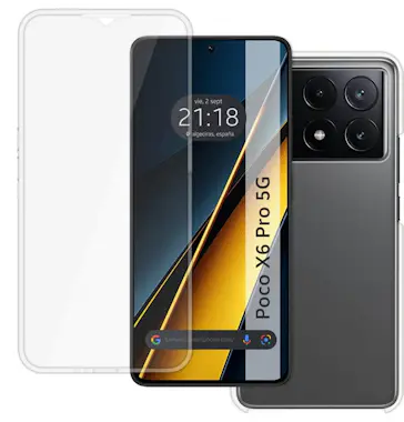 Tumundosmartphone Funda Doble Xiaomi Poco X6 Pro 5G Tumundosmartphone Funda Doble Xiaomi Poco X6 Pro 5G