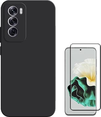 Otros Kit Full Cover Glass Film + Funda Silicona Oppo Re Otros Kit Full Cover Glass Film + Funda Silicona Oppo Re