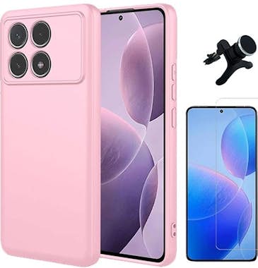 Otros Kit Film Cristal Transparente + Funda Silicona + S Otros Kit Film Cristal Transparente + Funda Silicona + S