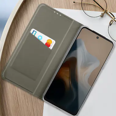 Avizar Funda Motorola Moto G34 Tarjetero Función Soporte Avizar Funda Motorola Moto G34 Tarjetero Función Soporte