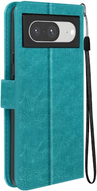 Mayaxess Funda para Pixel 8 con muñequera Solapa multifunci Mayaxess Funda para Pixel 8 con muñequera Solapa multifunci
