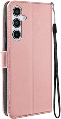 Mayaxess Funda para Galaxy A35 con muñequera Solapa multifu Mayaxess Funda para Galaxy A35 con muñequera Solapa multifu