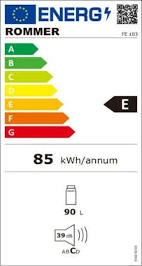 ROMMER Frigorífico 1P Rommer FE103 ROMMER Frigorífico 1P Rommer FE103