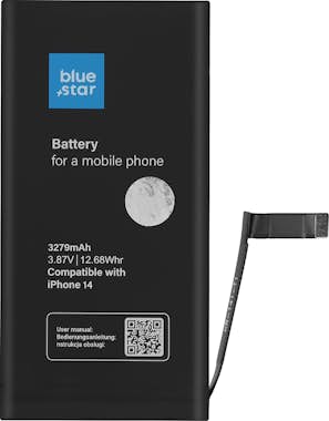 Blue Star Batería para iPhone 14 3279mAh Negro Blue Star Batería para iPhone 14 3279mAh Negro