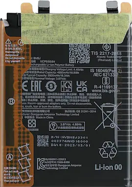 Xiaomi Batería para 12T / 12T Pro 5000mAh Negro Xiaomi Batería para 12T / 12T Pro 5000mAh Negro