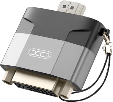 XO Adaptador vídeo Resolución de HDMI a DVI 1080p Gri XO Adaptador vídeo Resolución de HDMI a DVI 1080p Gri