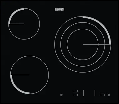 Zanussi ZEV6332FBA Placa Vitrocerámica con 3 zonas Zanussi ZEV6332FBA Placa Vitrocerámica con 3 zonas