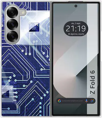 Tumundosmartphone Carcasa Samsung Galaxy Z Fold 6 5G Circuito Tumundosmartphone Carcasa Samsung Galaxy Z Fold 6 5G Circuito