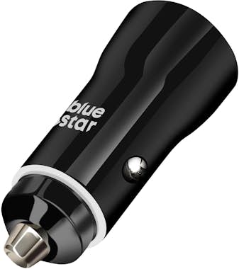 Blue Star Cargador coche USB-C 25W + USB 18W Negro Blue Star Cargador coche USB-C 25W + USB 18W Negro