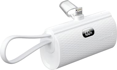 Forcell Batería externa Capacidad 5000mAh Blanco Forcell Batería externa Capacidad 5000mAh Blanco