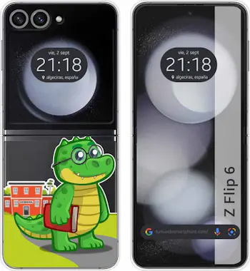 Tumundosmartphone Carcasa Samsung Galaxy Z Flip 6 5G Coco Tumundosmartphone Carcasa Samsung Galaxy Z Flip 6 5G Coco