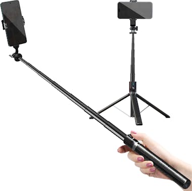 Avizar Palo selfi Bluetooth + trípode extensible 180 cm N Avizar Palo selfi Bluetooth + trípode extensible 180 cm N
