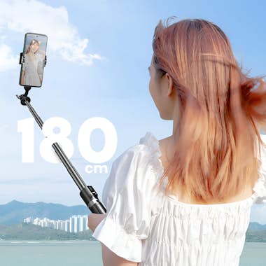 Avizar Palo selfi Bluetooth + trípode extensible 180 cm N Avizar Palo selfi Bluetooth + trípode extensible 180 cm N