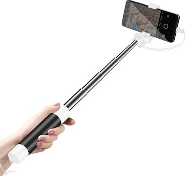 LinQ Palo selfi Espejo integrado USB-C + Botón Disparad LinQ Palo selfi Espejo integrado USB-C + Botón Disparad