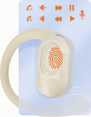 LinQ Auriculares TWS Control táctil de diseño abierto B LinQ Auriculares TWS Control táctil de diseño abierto B