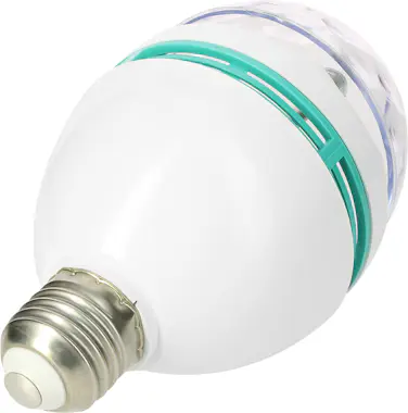 Avizar Bombilla Efecto Disco Giratorio Multicolor RGB Bla Avizar Bombilla Efecto Disco Giratorio Multicolor RGB Bla