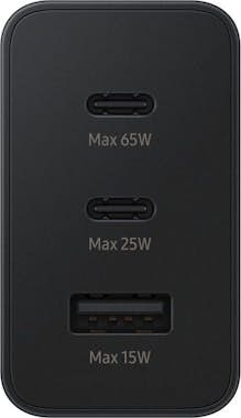 Samsung Cargador Trio 65W 2xUSB Tipo C 1xUSB Samsung Cargador Trio 65W 2xUSB Tipo C 1xUSB