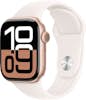 Apple Watch Series 10 GPS 42mm Caja Aluminio Oro Rosa y Apple Watch Series 10 GPS 42mm Caja Aluminio Oro Rosa y