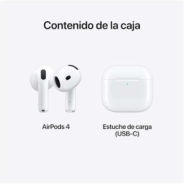 Apple AirPods 4 con cancelación activa de ruido Apple AirPods 4 con cancelación activa de ruido