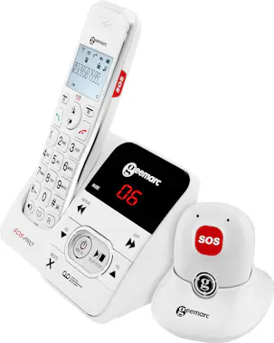 Geemarc Teléfono fijo para personas mayores amplificado co Geemarc Teléfono fijo para personas mayores amplificado co