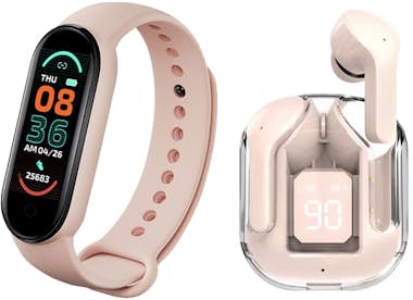 Eko TWS Imagine Auricular Bluetooth 5.3 ENC y pulsera Eko TWS Imagine Auricular Bluetooth 5.3 ENC y pulsera