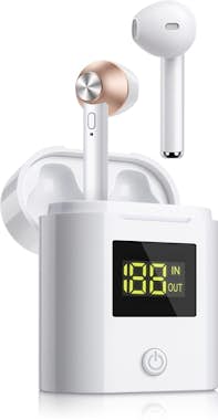 Eko Auriculares inalámbricos iSteel Bluetooth 5.0 con Eko Auriculares inalámbricos iSteel Bluetooth 5.0 con