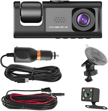 Avizar Dashcam Parabrisas Delantero Trasero Interior 1080 Avizar Dashcam Parabrisas Delantero Trasero Interior 1080