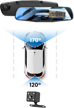 Avizar Dashcam Espejo Retrovisor HD 1080P Pantalla de 4 p Avizar Dashcam Espejo Retrovisor HD 1080P Pantalla de 4 p