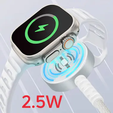 Swissten Cargador para Apple Watch + USB-C con conector USB Swissten Cargador para Apple Watch + USB-C con conector USB