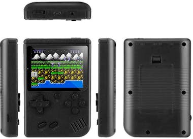 TechKidz Emulador de consola 400 juegos Modelo retro Negro TechKidz Emulador de consola 400 juegos Modelo retro Negro