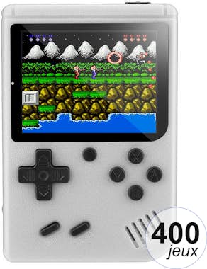 TechKidz Emulador de consola 400 juegos Modelo retro Blanco TechKidz Emulador de consola 400 juegos Modelo retro Blanco
