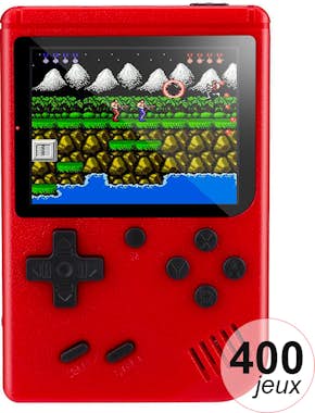 TechKidz Emulador de consola 400 juegos Modelo retro Rojo TechKidz Emulador de consola 400 juegos Modelo retro Rojo