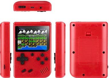 TechKidz Emulador de consola 400 juegos Modelo retro Rojo TechKidz Emulador de consola 400 juegos Modelo retro Rojo