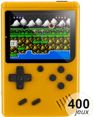 TechKidz Emulador de consola 400 juegos Modelo retro Amaril TechKidz Emulador de consola 400 juegos Modelo retro Amaril