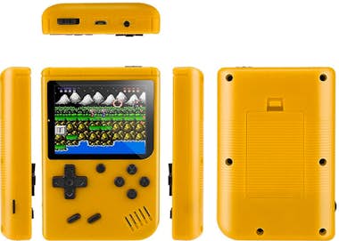 TechKidz Emulador de consola 400 juegos Modelo retro Amaril TechKidz Emulador de consola 400 juegos Modelo retro Amaril