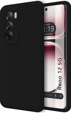 Tumundosmartphone Funda Ultra Suave Oppo Reno 12 5G Negra Tumundosmartphone Funda Ultra Suave Oppo Reno 12 5G Negra