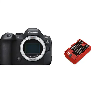 Canon EOS R6 II Cuerpo de la cámara+batería Kingma de 24 Canon EOS R6 II Cuerpo de la cámara+batería Kingma de 24
