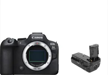 Canon EOS R6 II Cuerpo de la cámara + empuñadura de bate Canon EOS R6 II Cuerpo de la cámara + empuñadura de bate