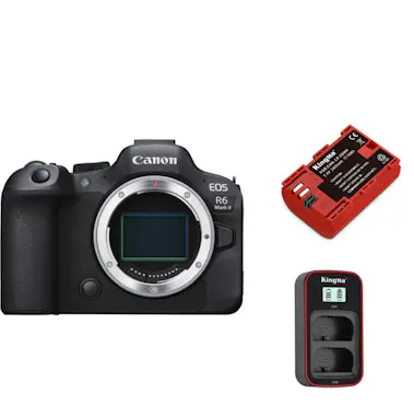 Canon EOS R6 II Cuerpo de la cámara+batería Kingma de 24 Canon EOS R6 II Cuerpo de la cámara+batería Kingma de 24