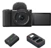 Sony ZV-E10 II KIT 16-50mm (Negro)+Batería recargable N Sony ZV-E10 II KIT 16-50mm (Negro)+Batería recargable N