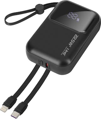 LinQ Batería externa 10000 mAh + Cables Lightning - USB LinQ Batería externa 10000 mAh + Cables Lightning - USB