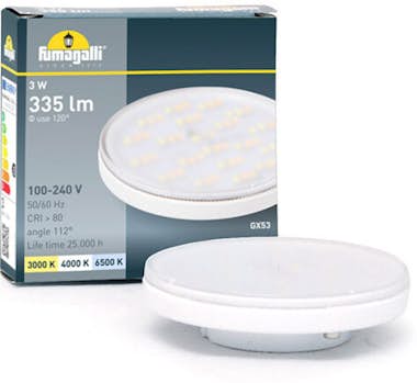 Otros Lámpara CCT GX53 LED-CCT 3W (3000/4000/6500K) Otros Lámpara CCT GX53 LED-CCT 3W (3000/4000/6500K)