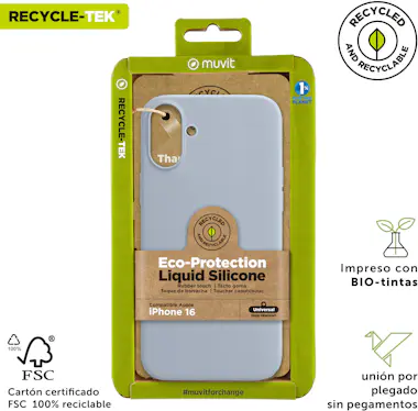 Muvit muvit for change funda recycletek Liquid Silicone Muvit muvit for change funda recycletek Liquid Silicone